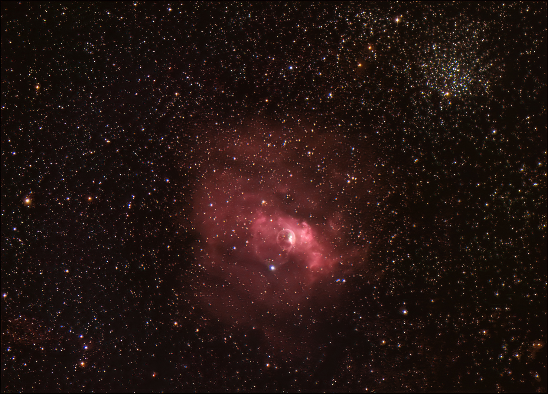 NGC 7635 and M52