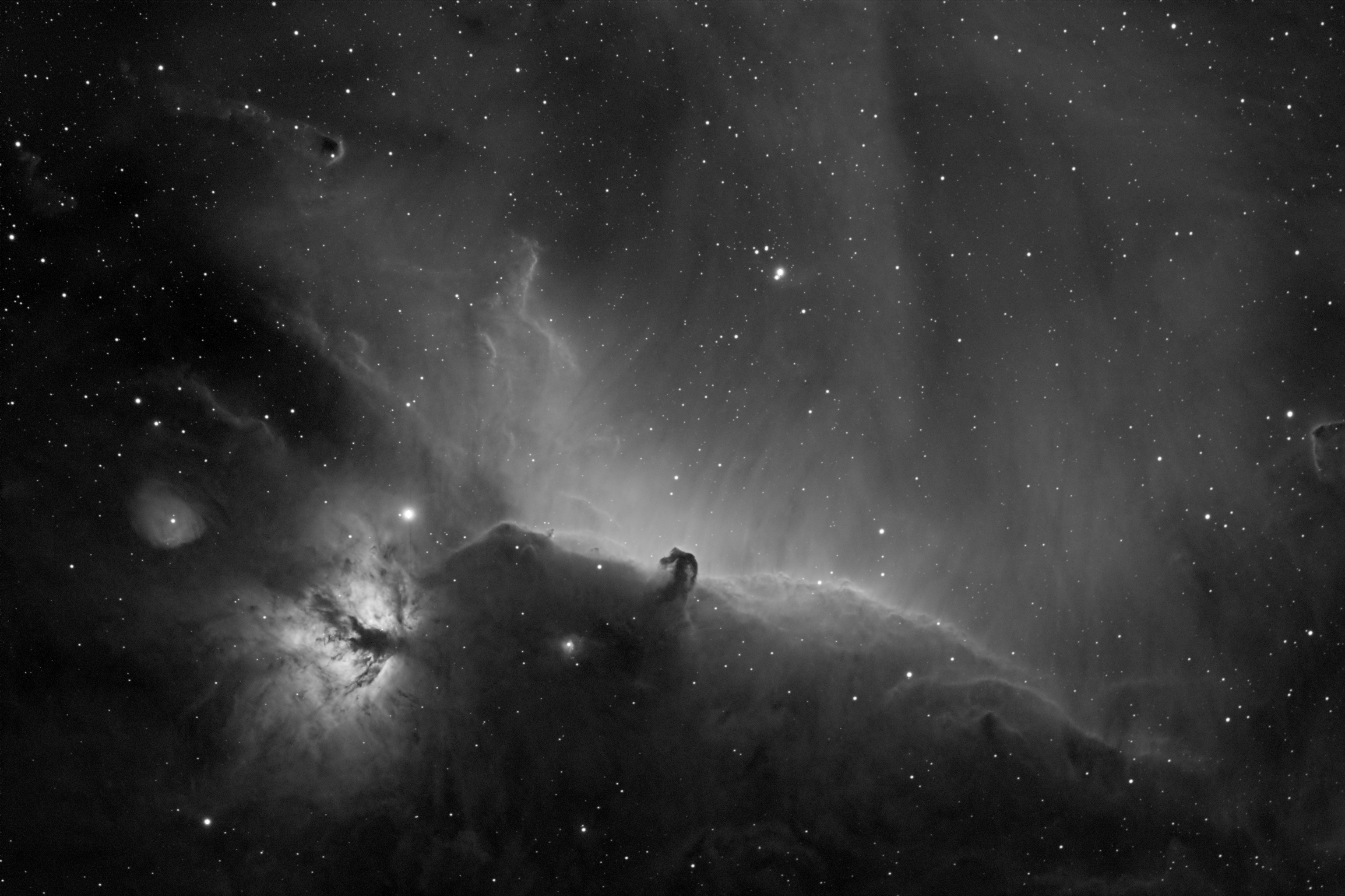 Horsehead Nebula in Ha